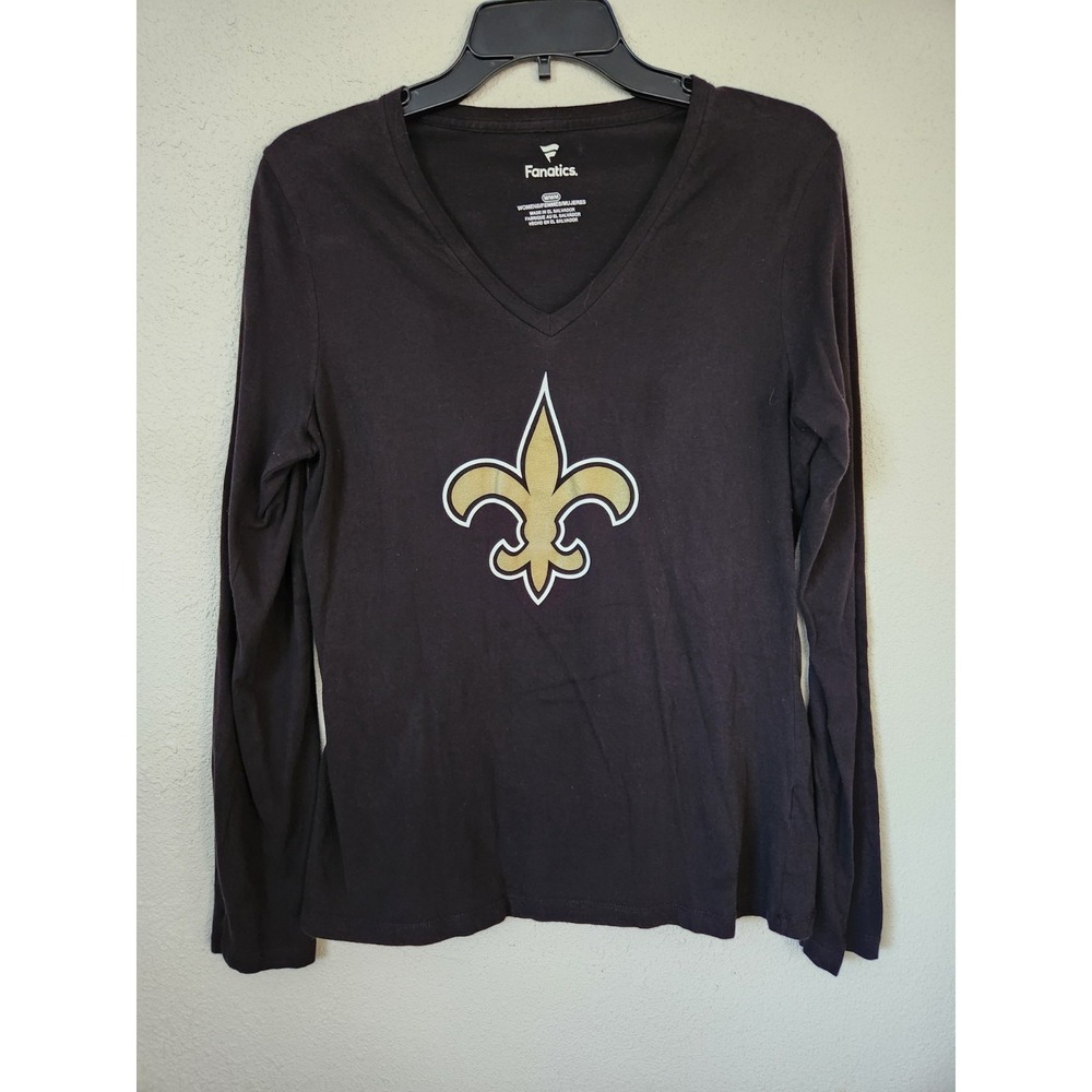 Fanatics Long Sleeve New Orleans Saints Shirt Womens Medium